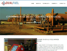 Tablet Screenshot of dualfuel.org